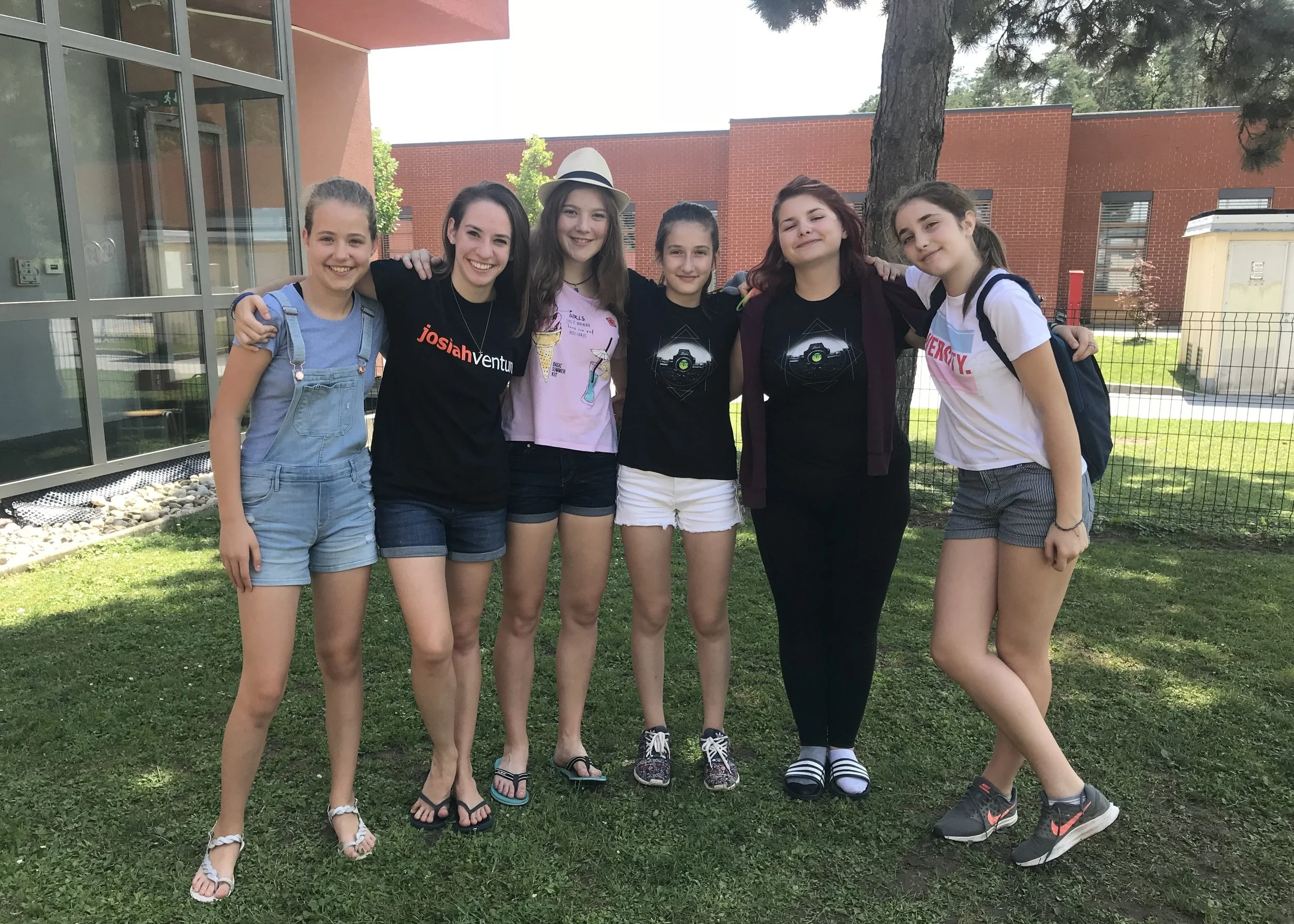 These were the girls in my room! You may recognize some of them. Two of them were the girls that I really connected with last year. I loved being able to room with all of them. It created some really special bonds. My favorite part was being able to play the Ukulele every night as they fell asleep, per their request.