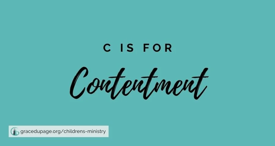 C is for Contentment