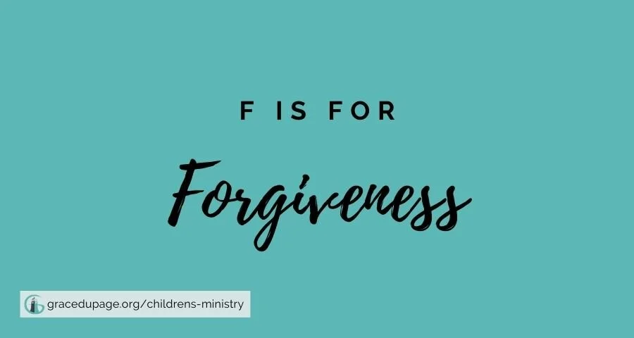 F is for Forgiveness