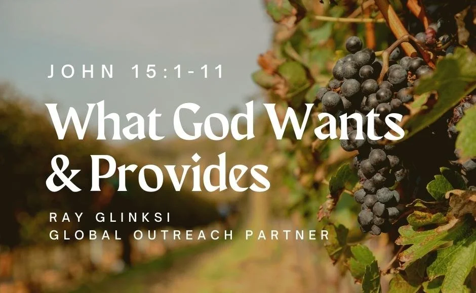 What God Wants &amp; Provides