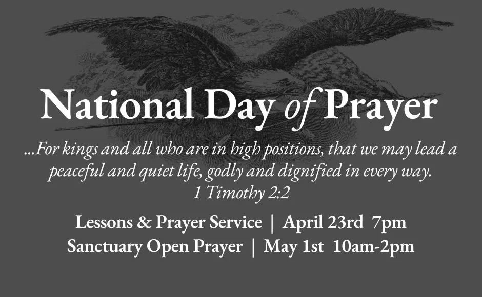 Lessons and Prayer: National Day of Prayer
