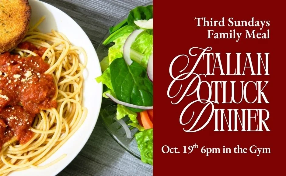 Italian Potluck Family Dinner