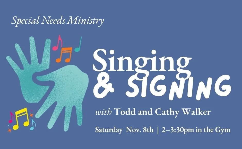 Special Needs Music Event - Singing & Signing