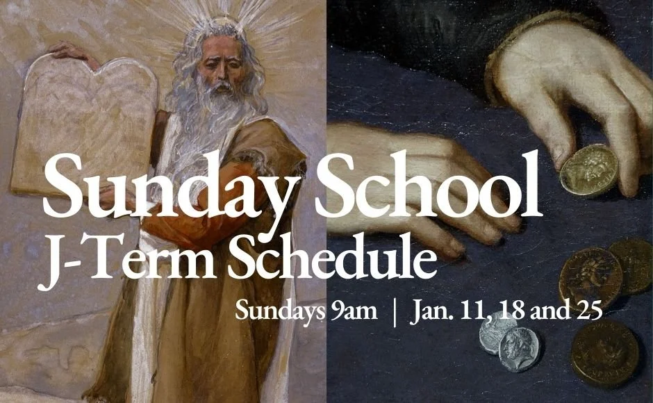 2026 J-Term Adult Sunday School