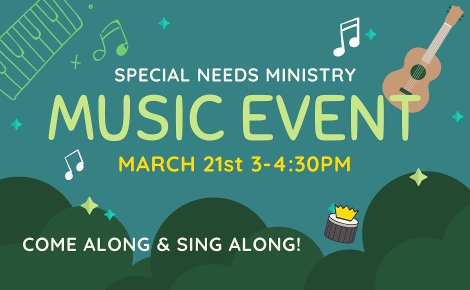 Special Needs Music Event