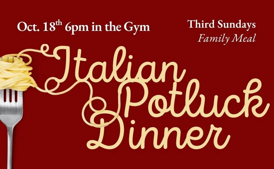 Italian Potluck Family Dinner