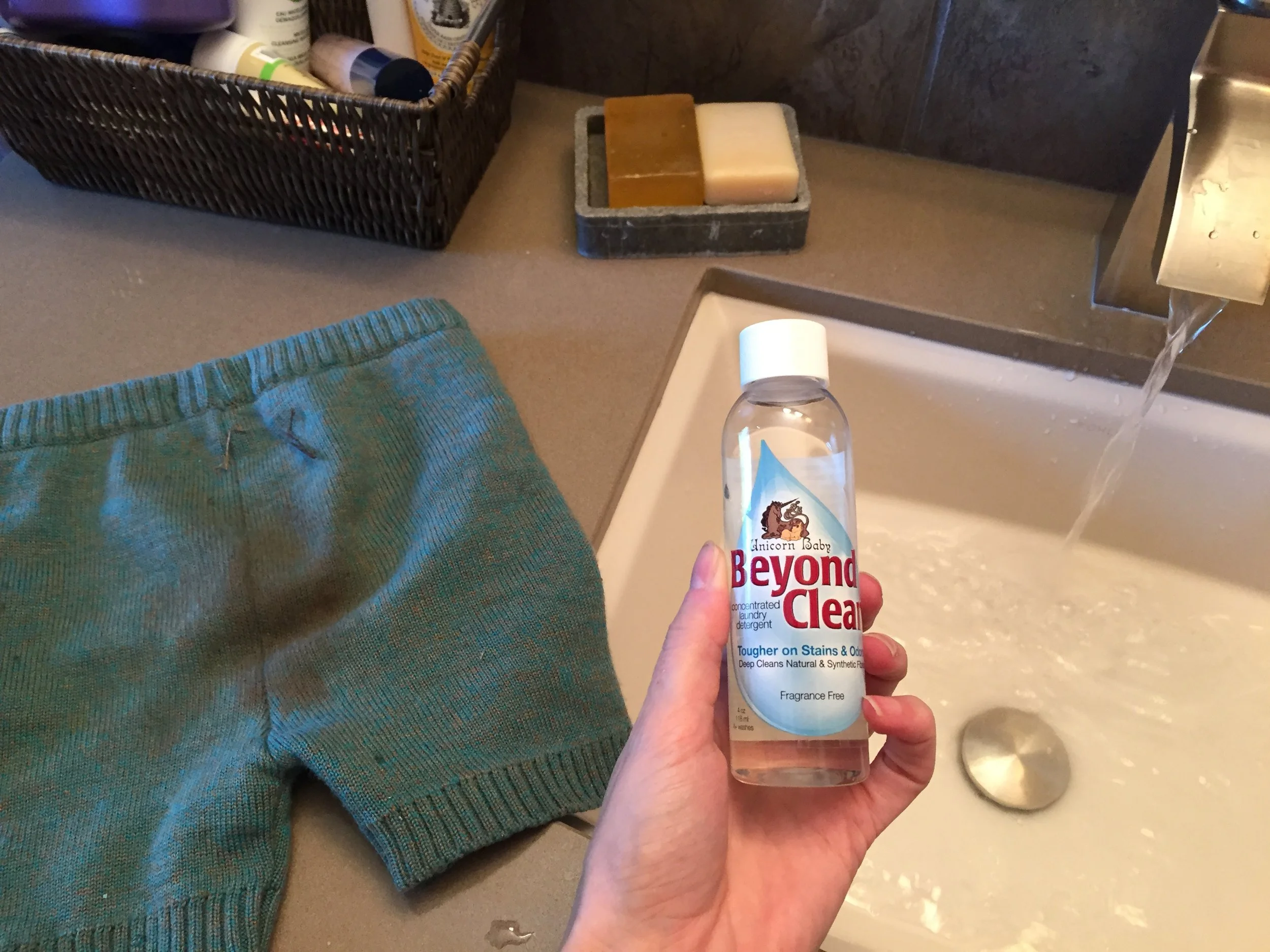 How to Wash Wool Soakers, Longies or Shorties