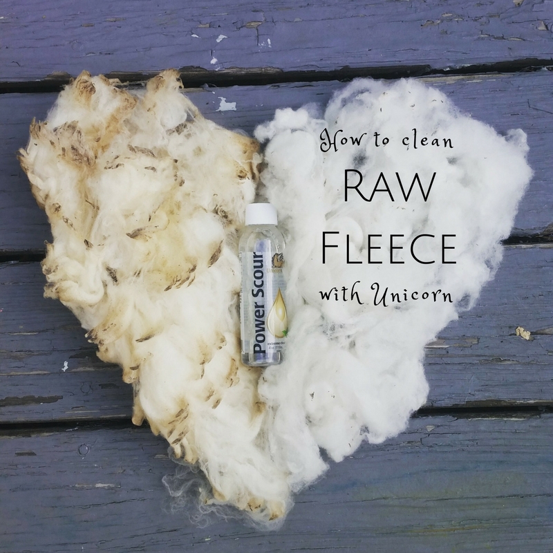 How to Wash Raw Wool Fleece — Unicorn Clean