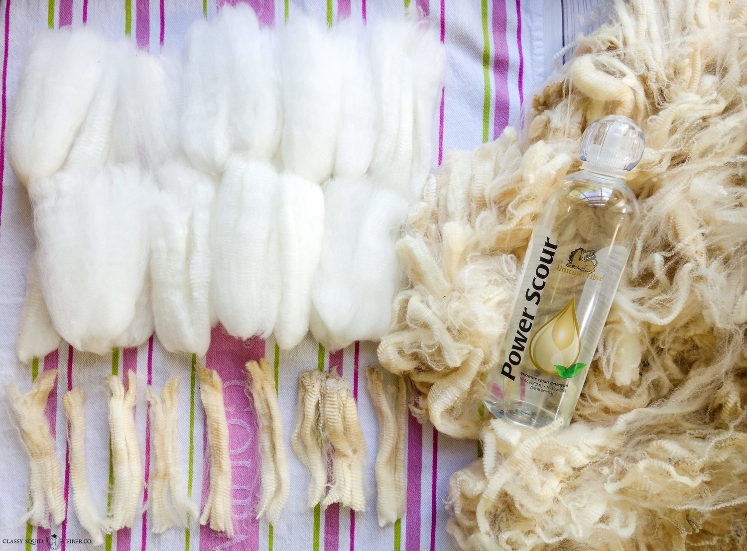 How to Wash Raw Wool Fleece — Unicorn Clean