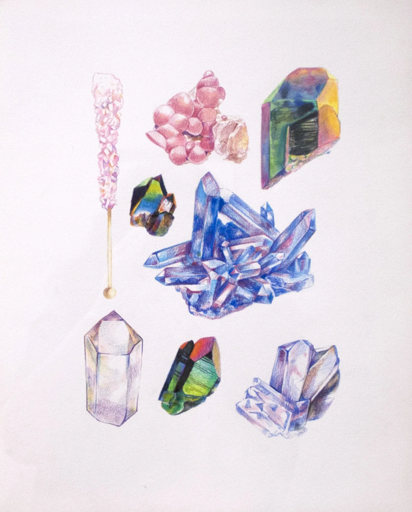 “Jawbreakers” Prismacolor 11”x14”