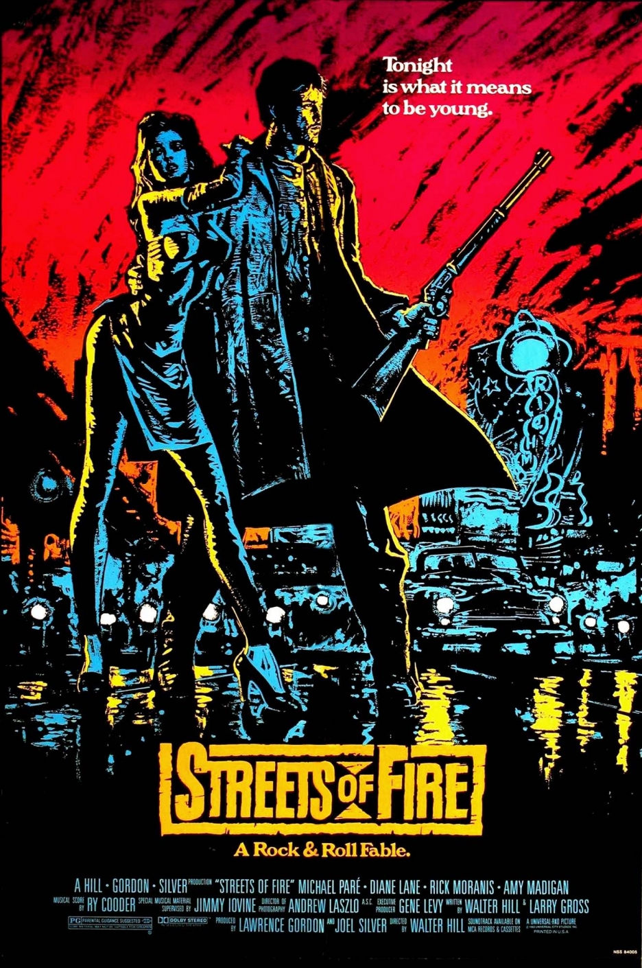 Tonight Is What It Means To Be Young Streets Of Fire Genre Squad