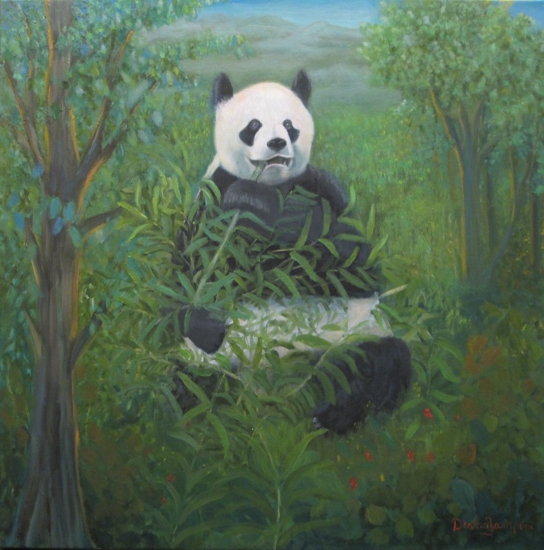 Panda Bear by Diana Zampini 