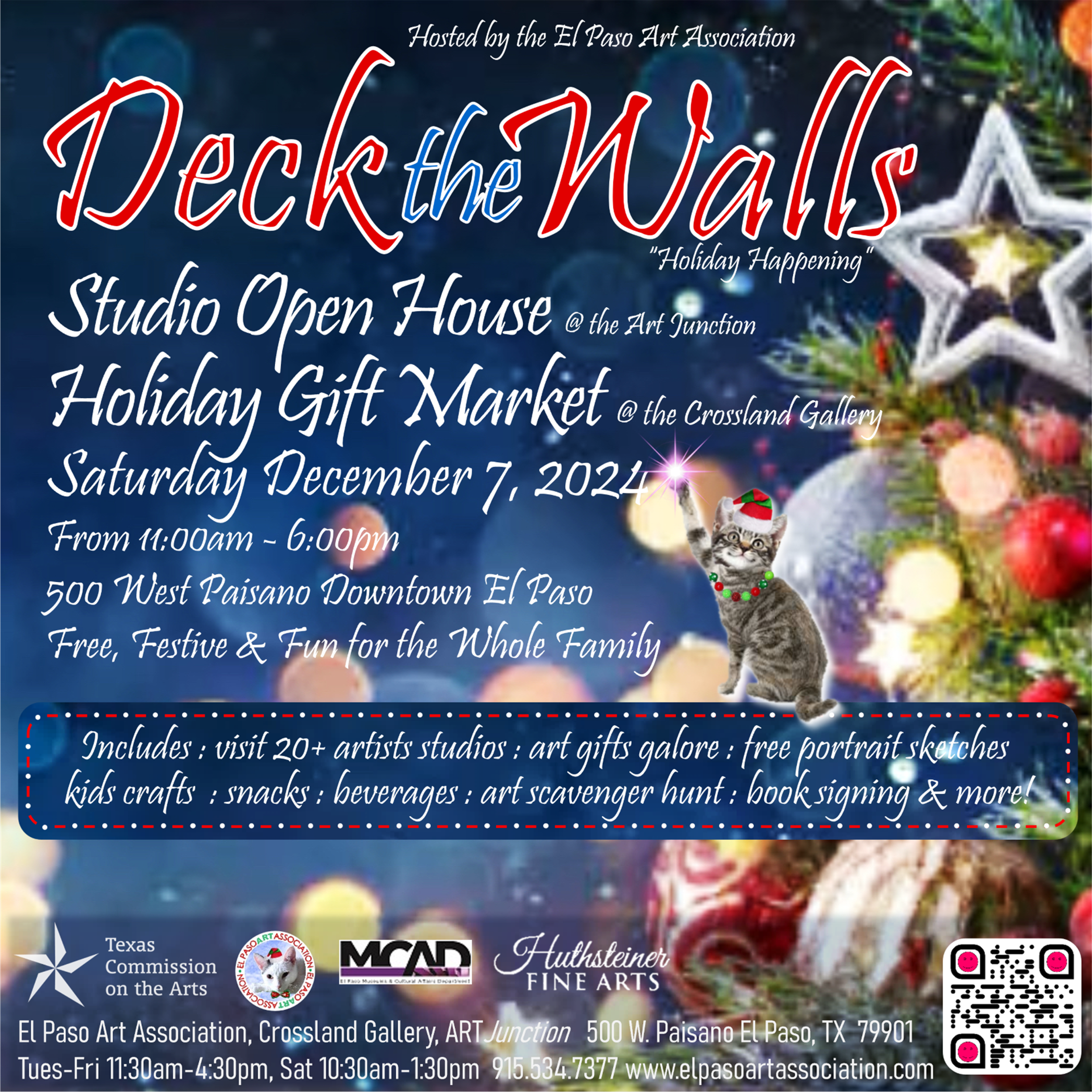 DECK the WALLS HOLIDAY HAPPENING!