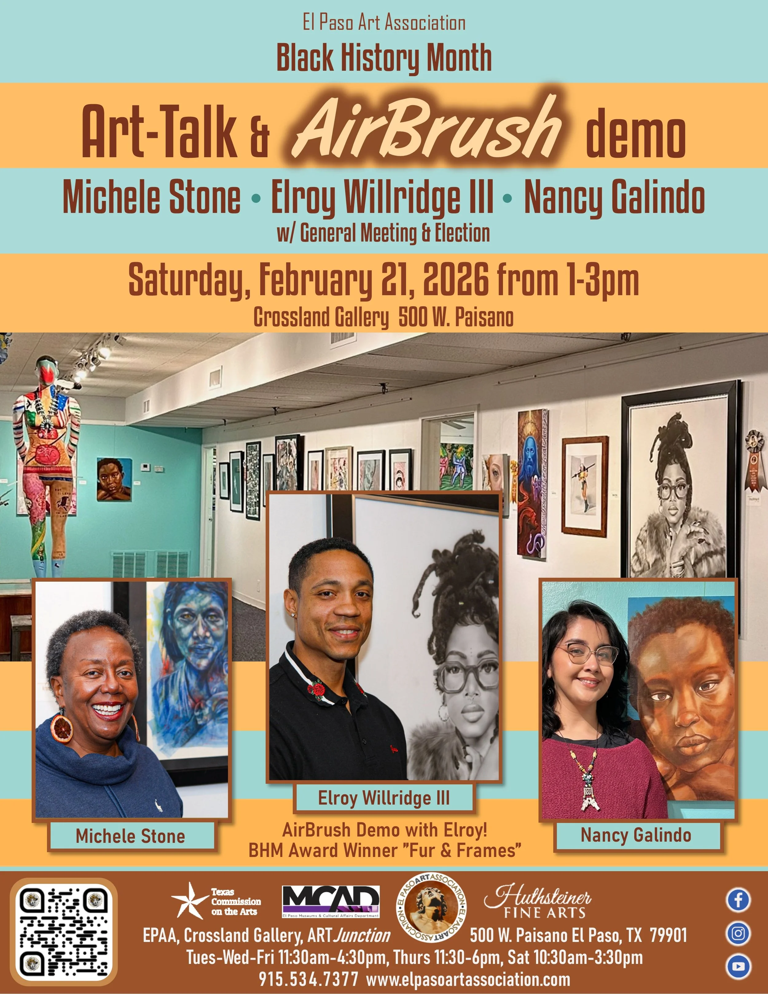 ART TALK &amp; AIRBRUSH DEMO w/General Meeting