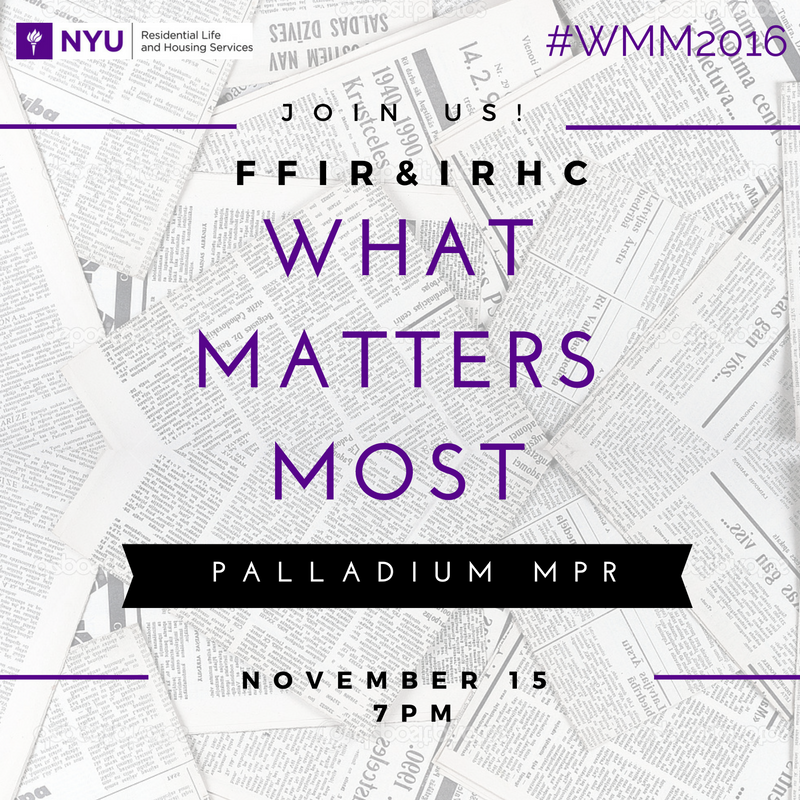 What Matters Most 2016