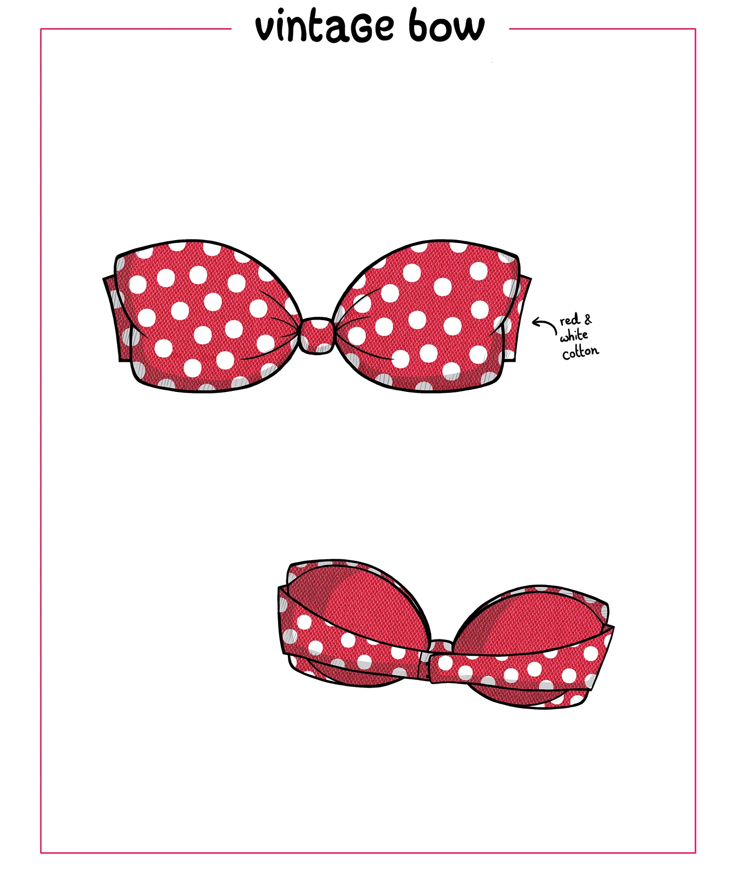 'Vintage Bow Bra' - Design Proposal