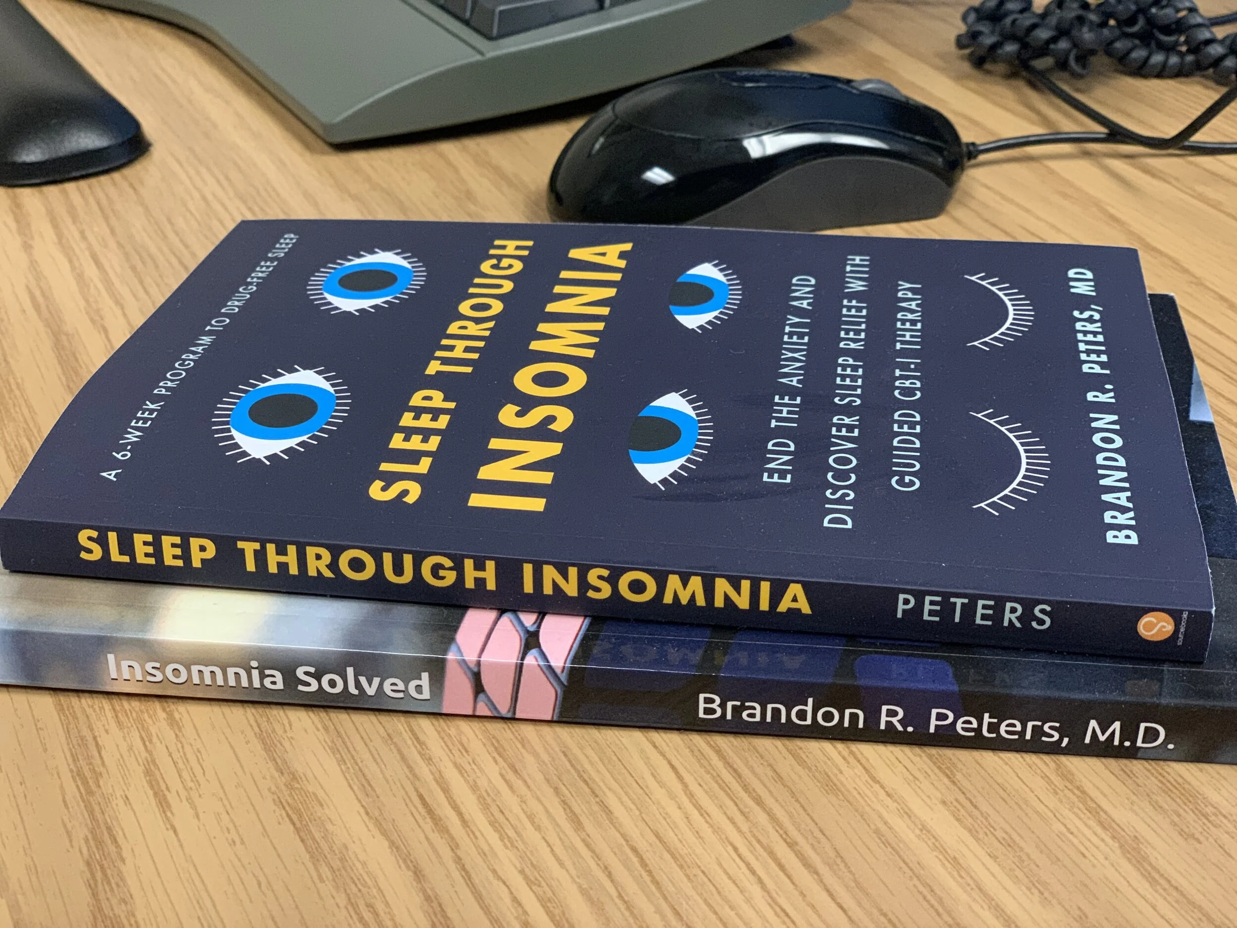 Insomnia Solved Book Now Sleep Through Insomnia — Brandon Peters, MD