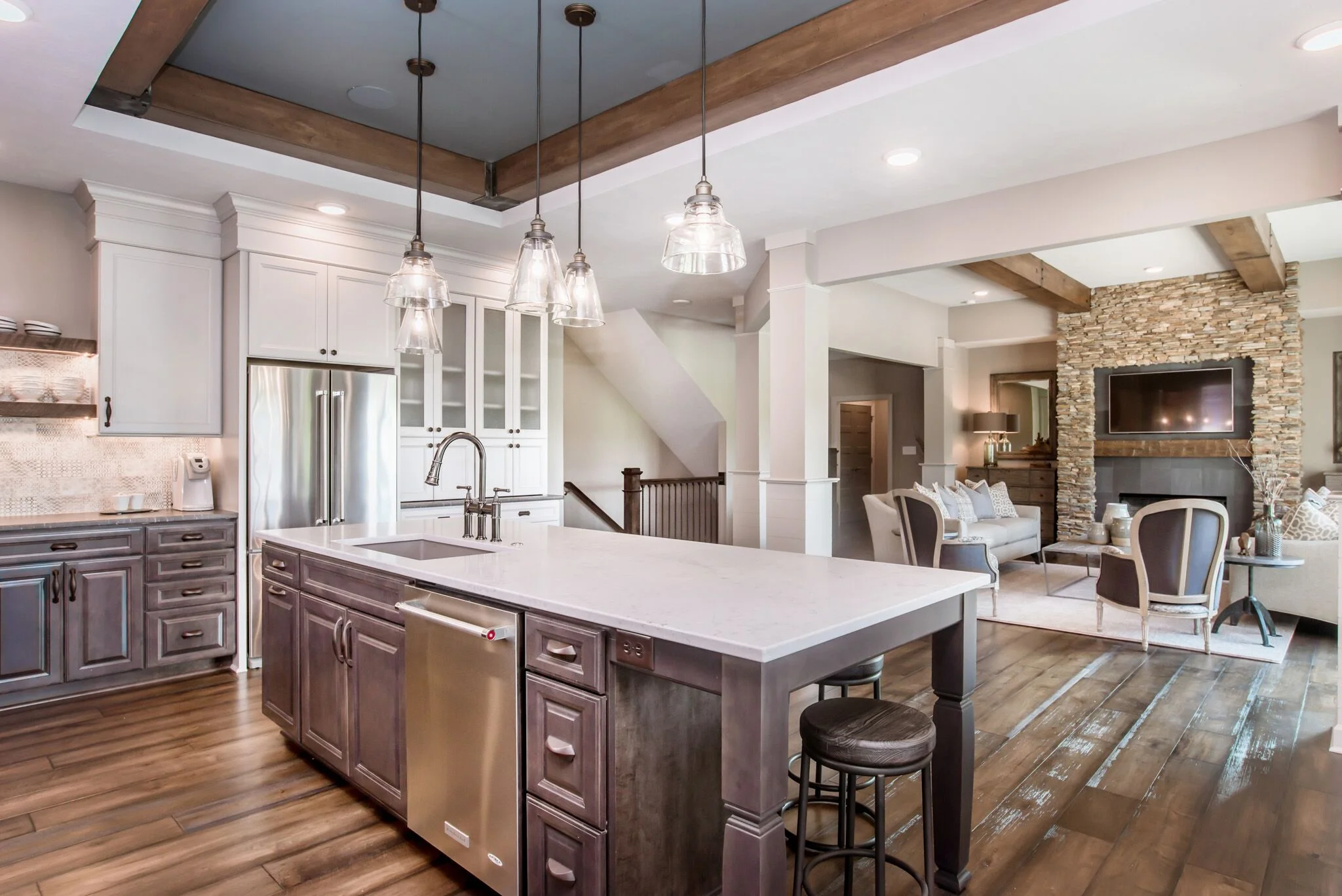 Dovetail Group Indianapolis Home-a-rama 2016 New Home Kitchen Design