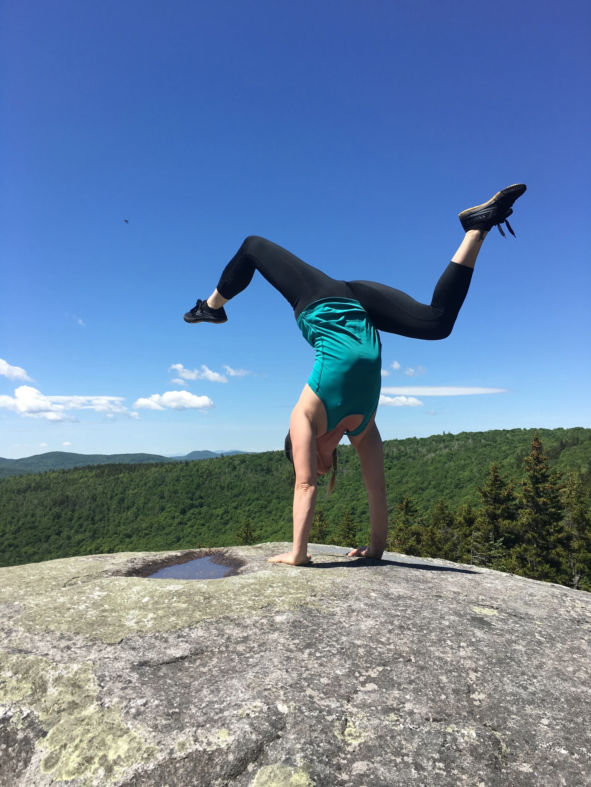 A sunny day off and hike up Wheeler Mountain. Gorgeous country!