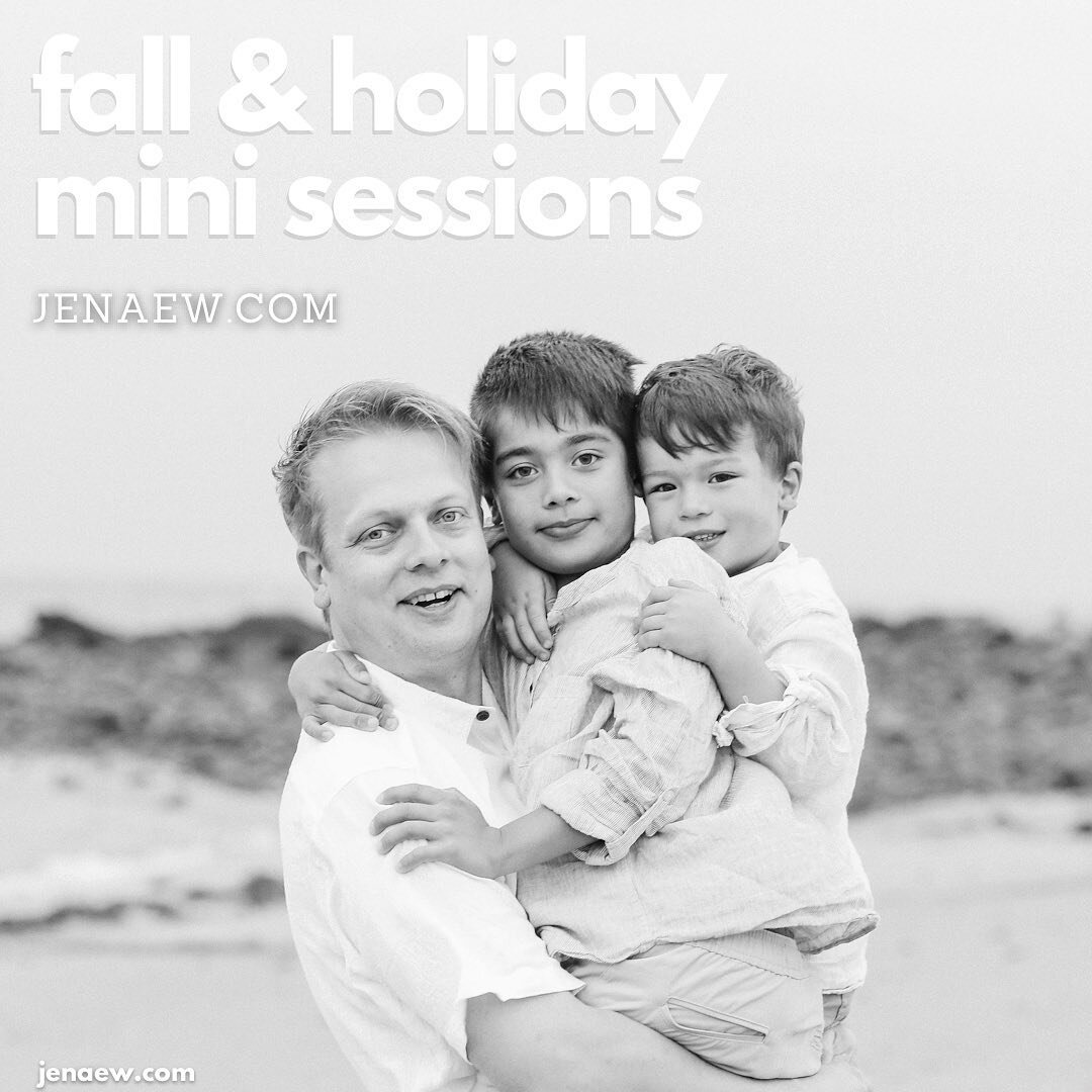 Fall is right around the corner and so are mini sessions! Can you smell the PSL in the air! 🍁I&rsquo;m booking Fall and Holiday Mini Sessions. I&rsquo;ll be in Kansas City on October 7-8 and on the East Coast (NY/CT) for the rest of the season. For 