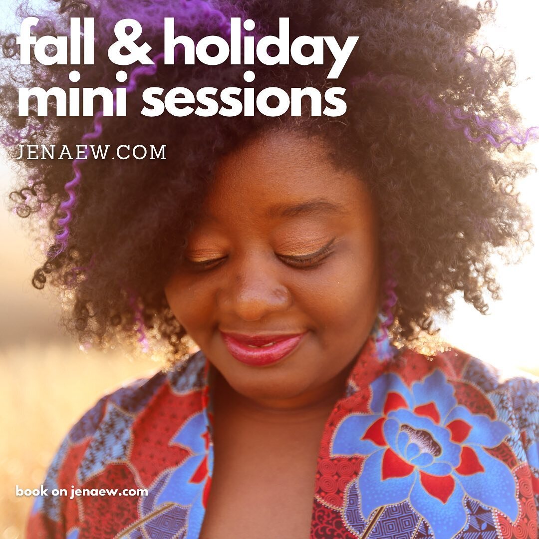 Fall and Holiday sessions are here and I&rsquo;m excited to see everyone! I&rsquo;m booking the East Coast (CT/NY) all season with focused days in Westport, CT September 9 and October 14 and also in Kansas City October 7-8. Book your spot today! Jena