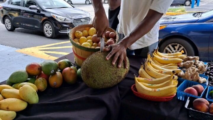 We getting #Jacked with ripe #Jackfruit A favorite snack of ours. The rich #Yellow color of the meat inside comes from #Carotenoids an #Antioxidant that is high in #VitaminA . Consuming this fruit will also help you feel full longer helping you to as