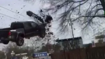 Truck Goes Airborne After 115MPH Prison Escape