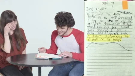 Guys Read Their Girlfriend's Old Diaries