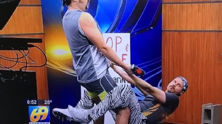 Trolls! Fake Stongmen Prank Live Morning News Show