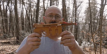 Man Builds Weapons That Shoot Out IKEA Pencils