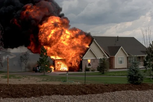 Kids Set Own House On Fire, Neighbor Films It And Laughs