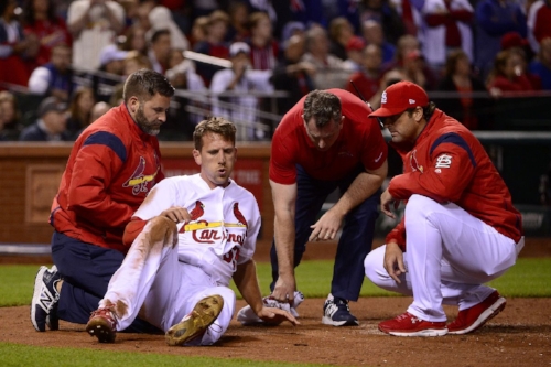 Cardinals Steven Piscotty Hit 3 Times in One Inning