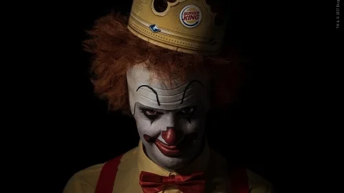 Burger King Shades McDonald's In Scary Video, Free Whoppers For Clowns