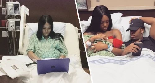 College Sophomore Finishes Finals While In Labor