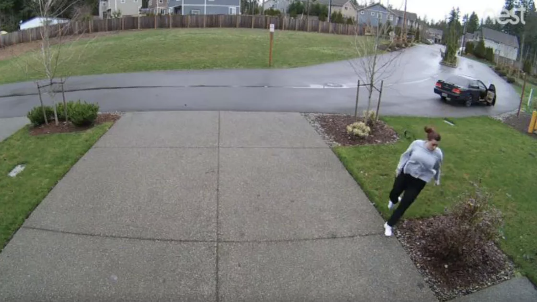 KARMA: Package Thief Breaks Leg During Getaway