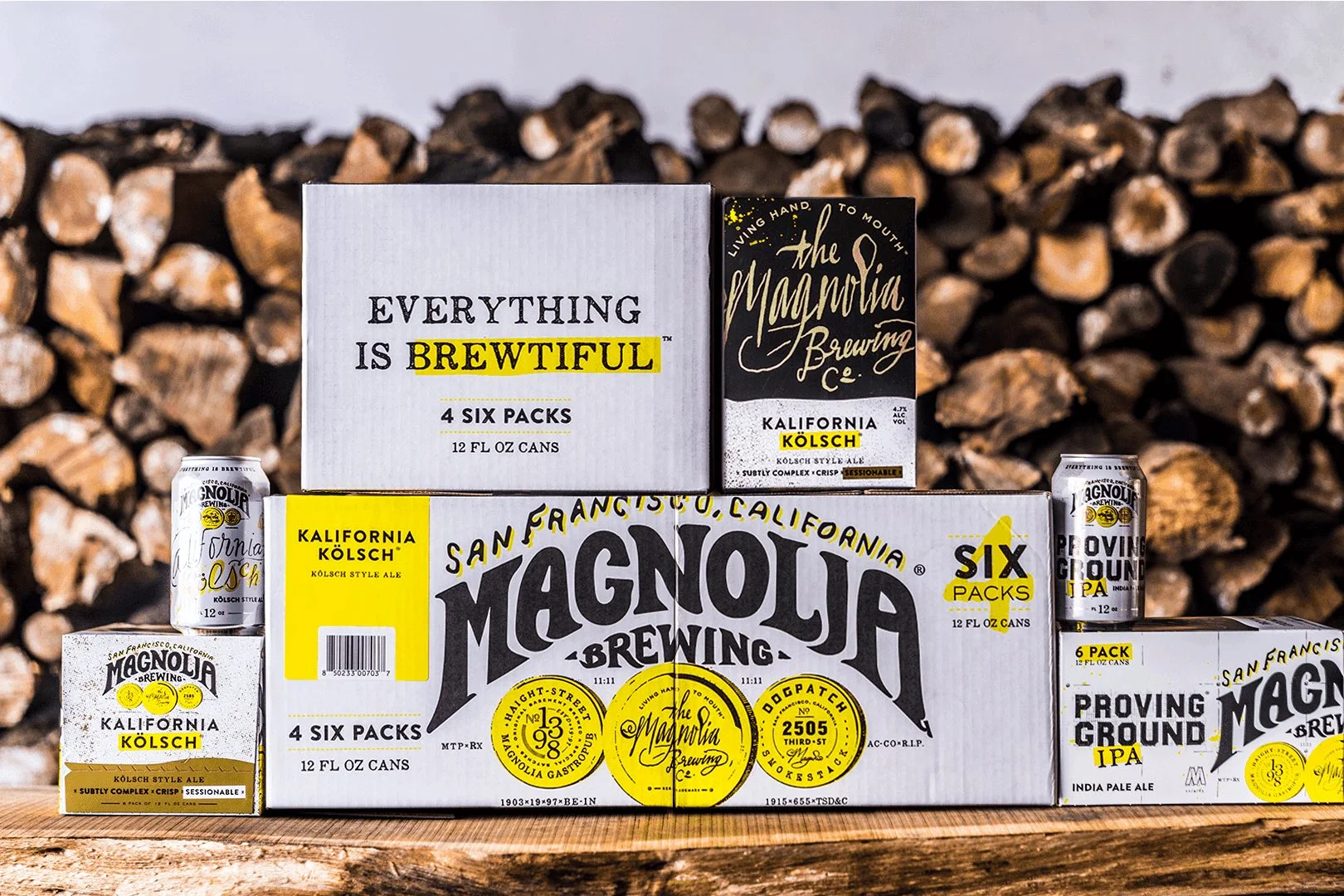 Magnolia Brewing Company Packaging
