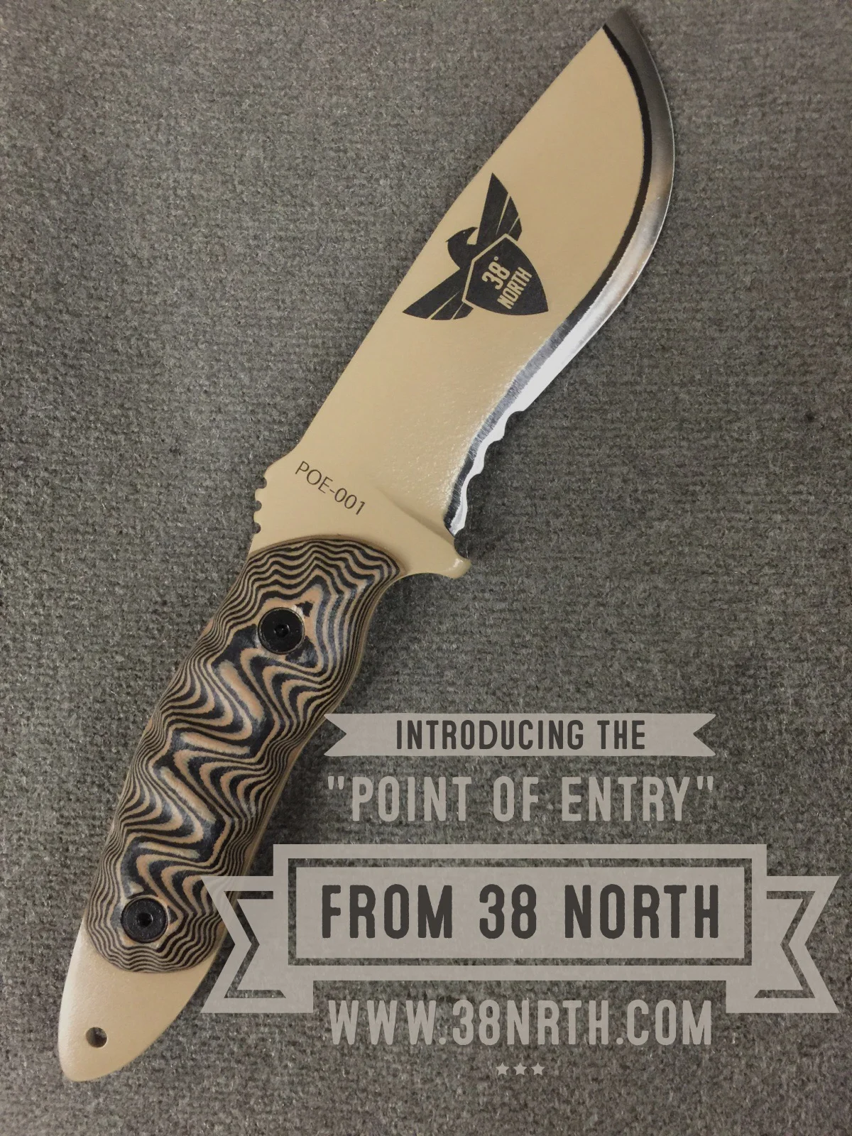 38 North "Point of Entry" Custom Knife