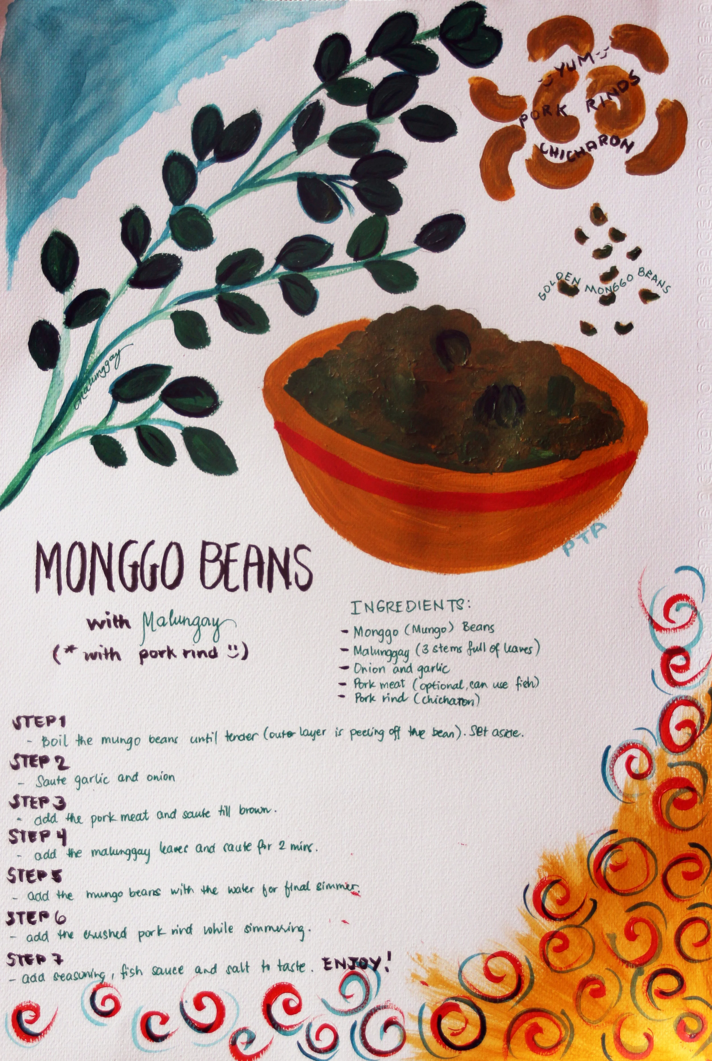 Pam Angeles' Monggo Beans with Malunggay