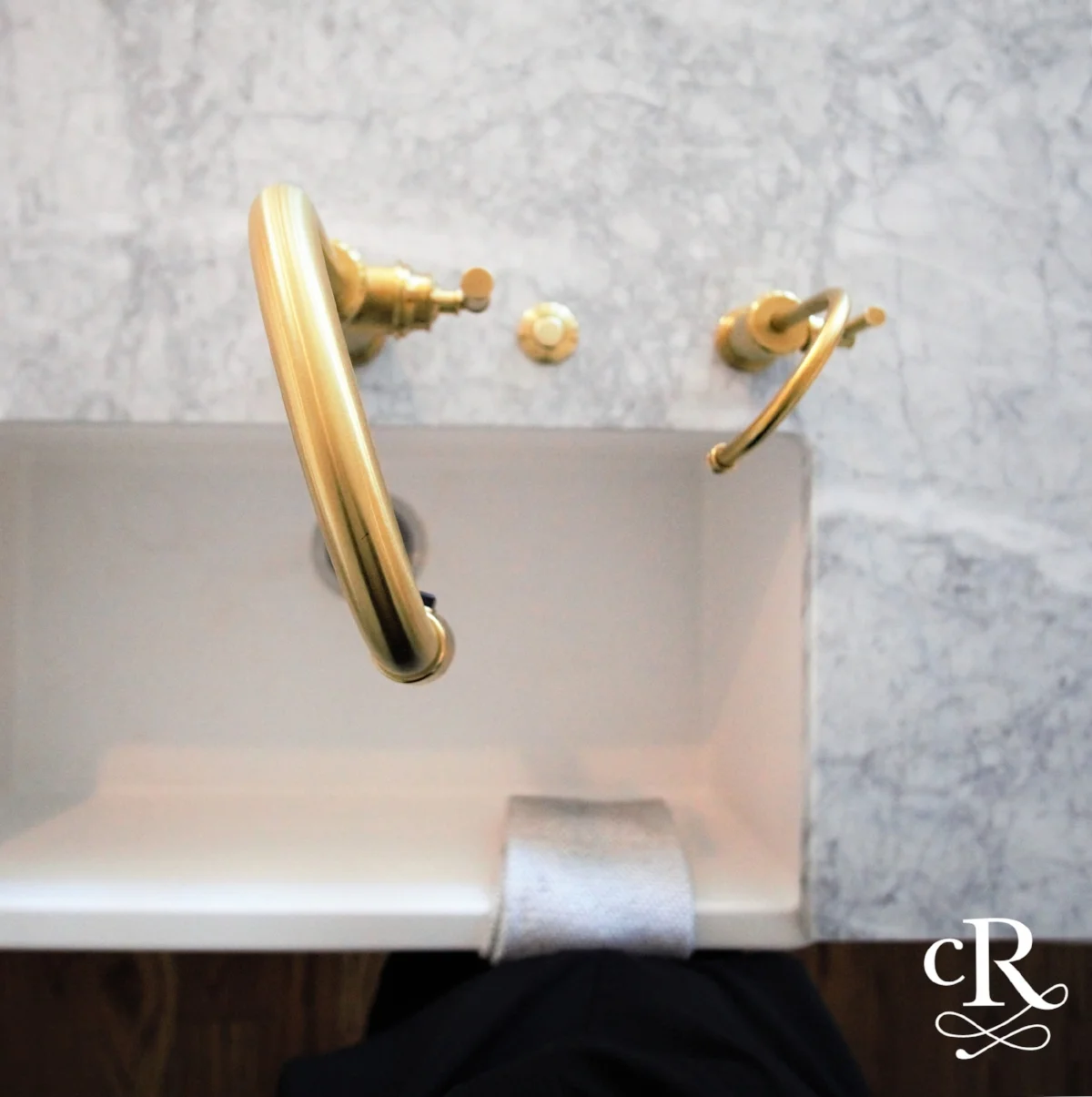 Marble & brass - Such a pretty combination!