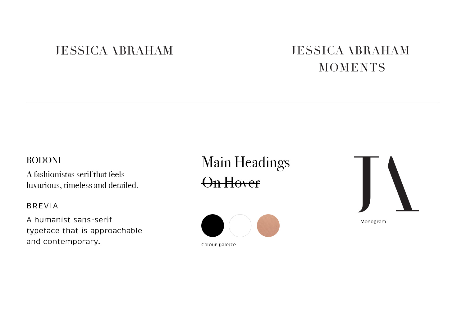 The responsive website was designed on a platform that could allow Jessica to update her portfolio on a regular basis.