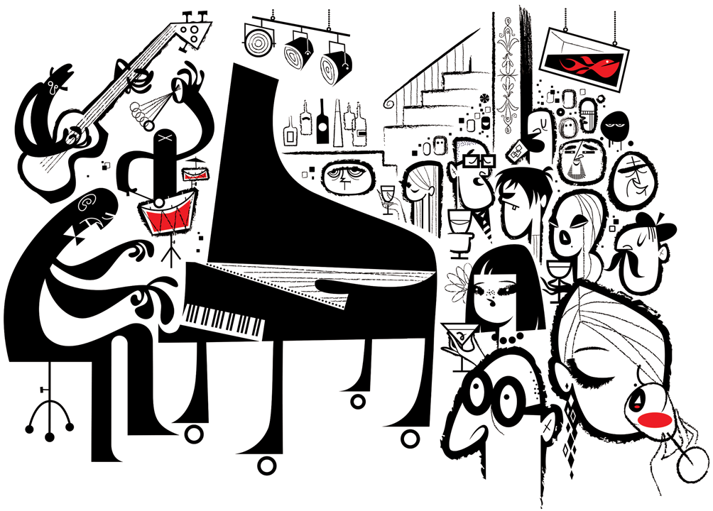 "Le Poisson Rouge," for The New Yorker