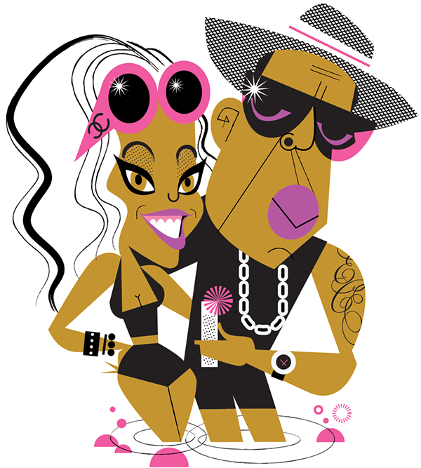 Beyoncé and Jay Z for Billboard Magazine