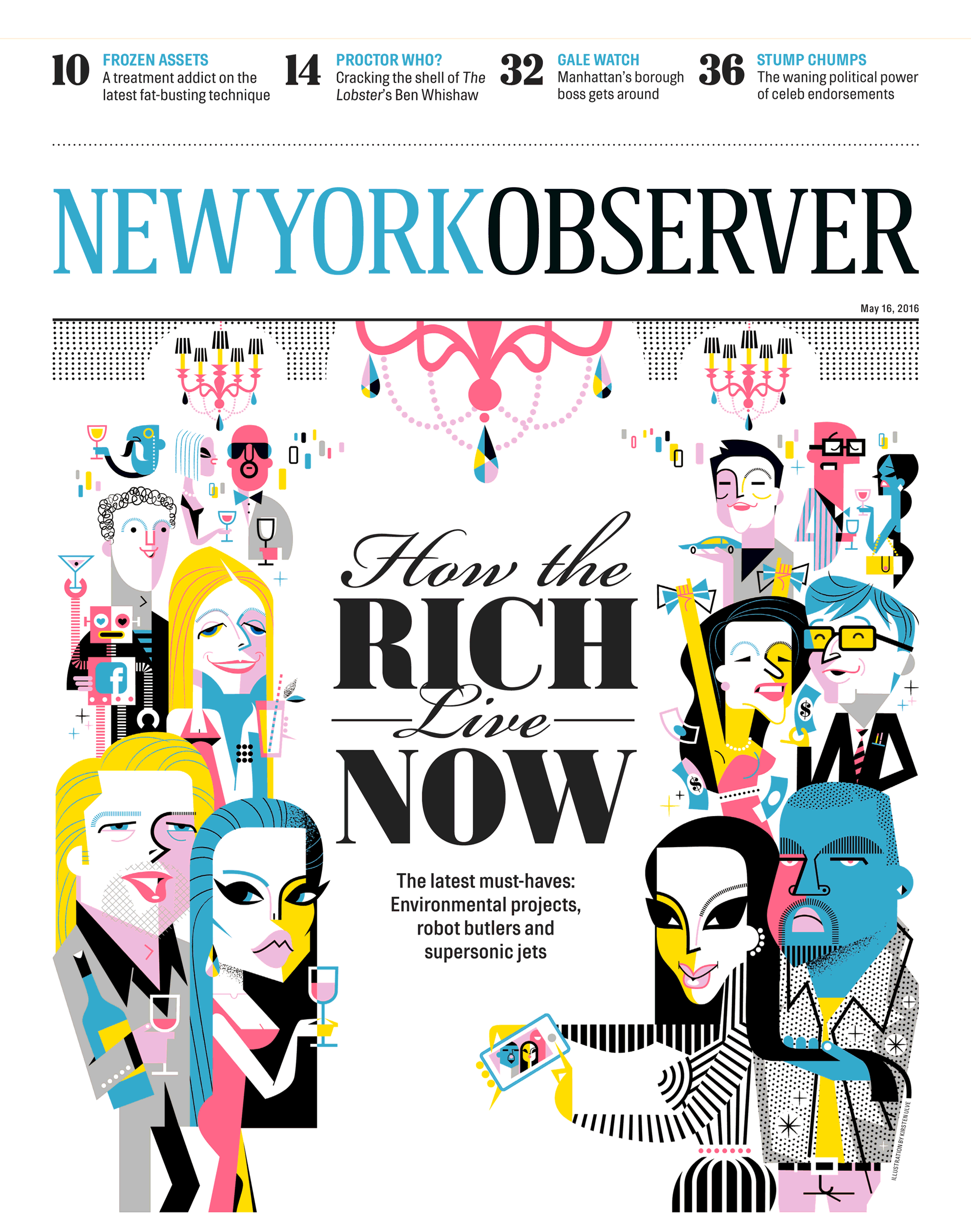 "How the Rich Live" for the New York Observer