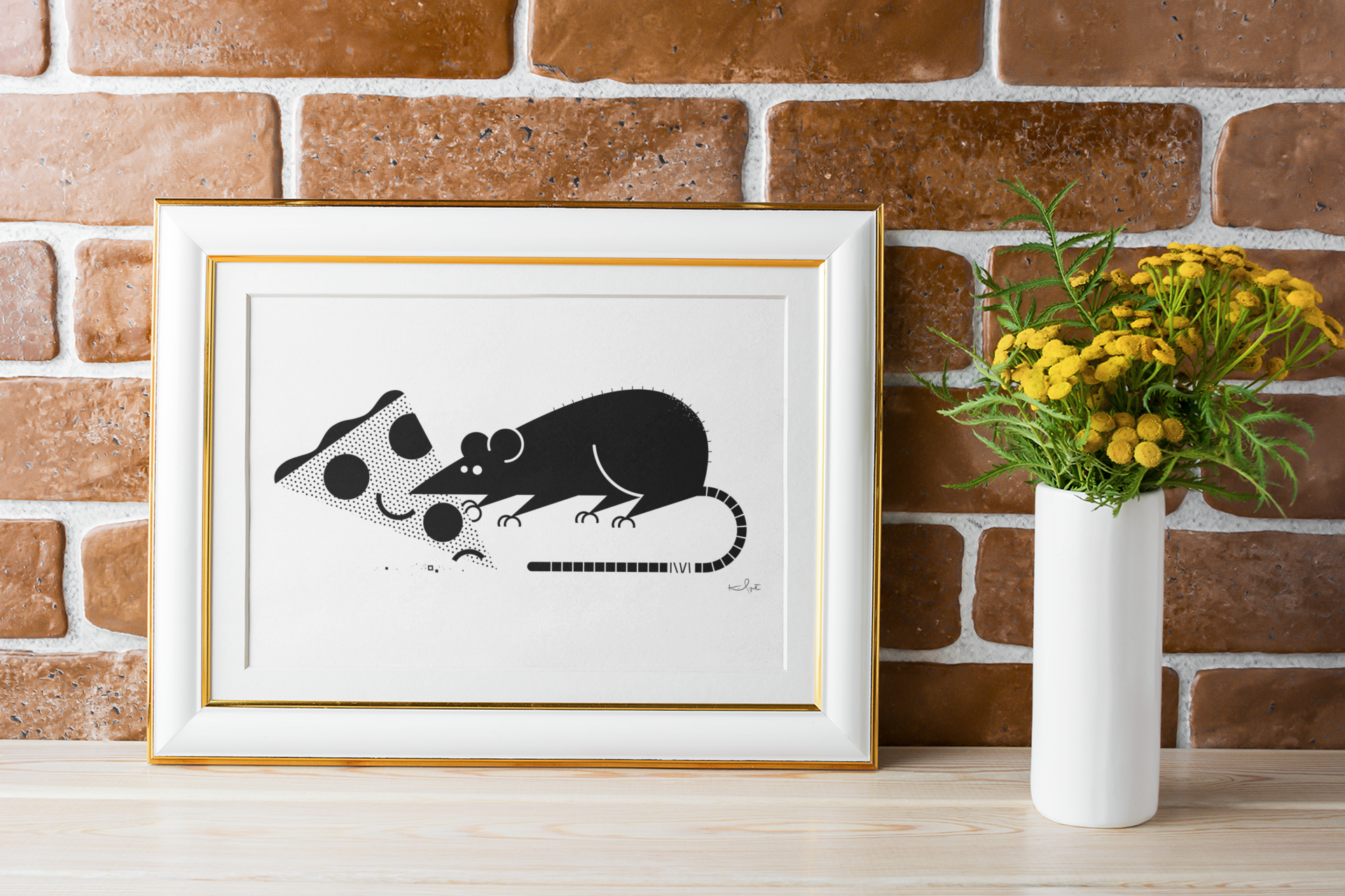 Pizza Rat — Limited Edition Print