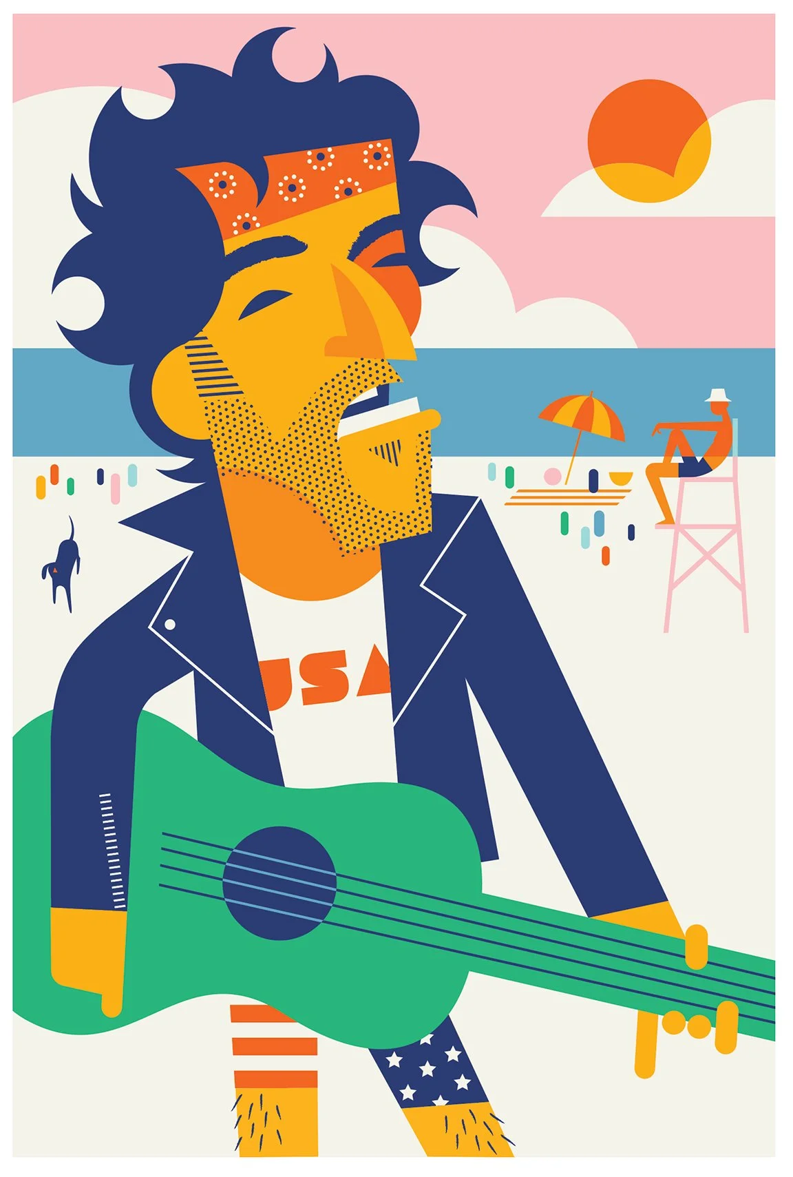 Bruce Springsteen Print for Jodi