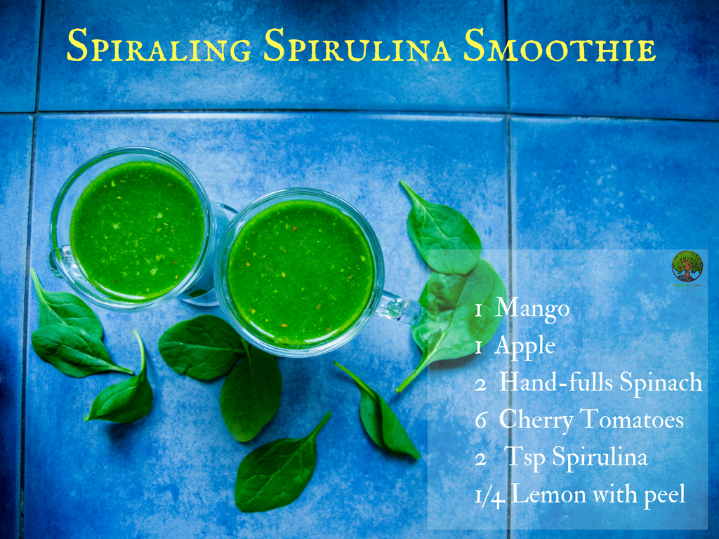 We added some raw honey to this smoothie too. That is optional. The medicinal and health benefits of raw honey are innumerable. Get amazing, ethical raw honey here