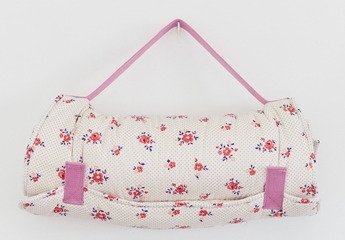 Little-Bean-Nap-Mat-in-Wht-Floral-Polka-Dot-with-Lilac-Strap-150-.png