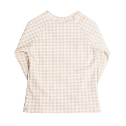 Minnow Swim Tan Gingham Rashguard, $52-.jpg