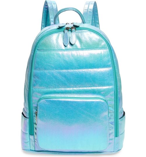 Backpack Laundry Bag Textured Striped Blue - Brightroom™
