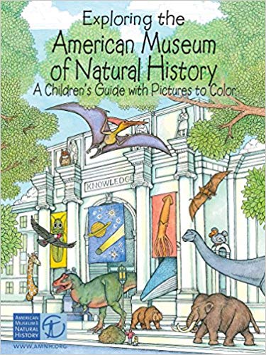 Exploring the American Museum of Natural History Coloring Book